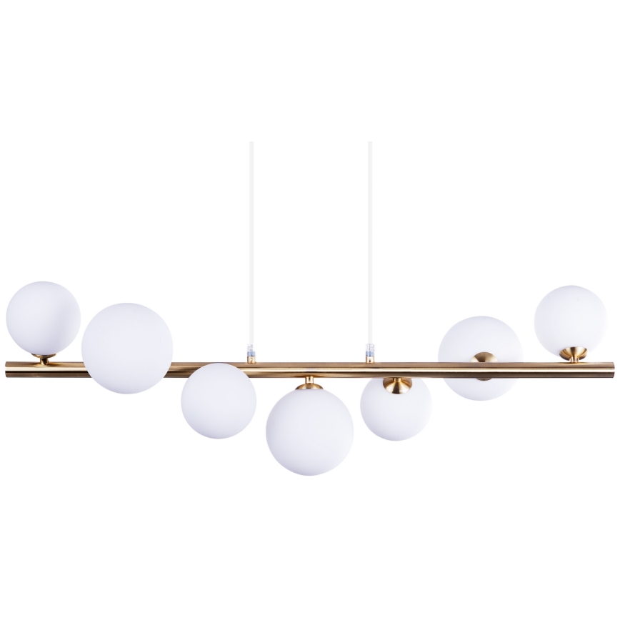 Azzardo AZ4409 - Suspension filaire SYBILLA 7xG9/25W/230V doré