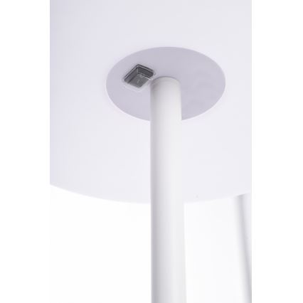 Azzardo AZ4663 - Lampadaire extérieur HAVANA 1xE27/25W/230V IP44 blanc
