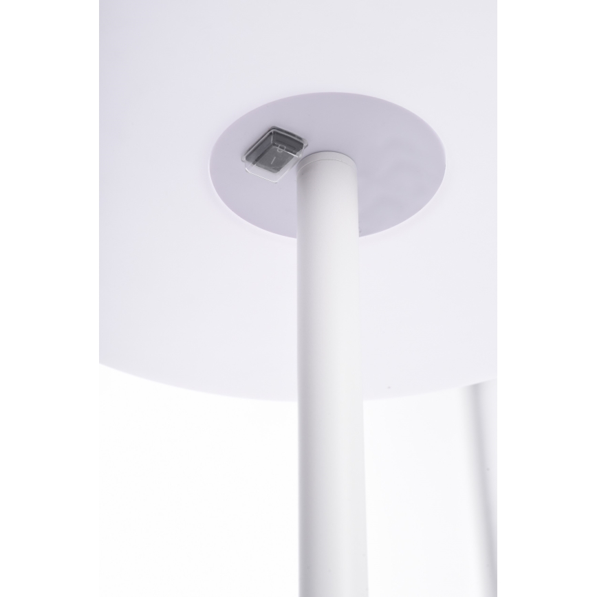 Azzardo AZ4663 - Lampadaire extérieur HAVANA 1xE27/25W/230V IP44 blanc