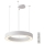 Azzardo AZ5046 - Lampadario a sospensione con filo LED dimmerabile MARCO LED/60W/230V bianco + telecomando