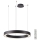 Azzardo AZ5047 - Lampadario a sospensione con filo LED dimmerabile MARCO LED/60W/230V nero + telecomando
