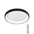 Azzardo AZ5069 - Plafoniera LED dimmerabile ANTONIO LED/32W/230V nero + telecomando