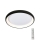Azzardo AZ5069 - Plafoniera LED dimmerabile ANTONIO LED/32W/230V nero + telecomando