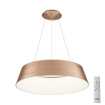 Azzardo AZ5095 - Lampadario a sospensione con filo LED dimmerabile EMMA LED/60W/230V oro + telecomando