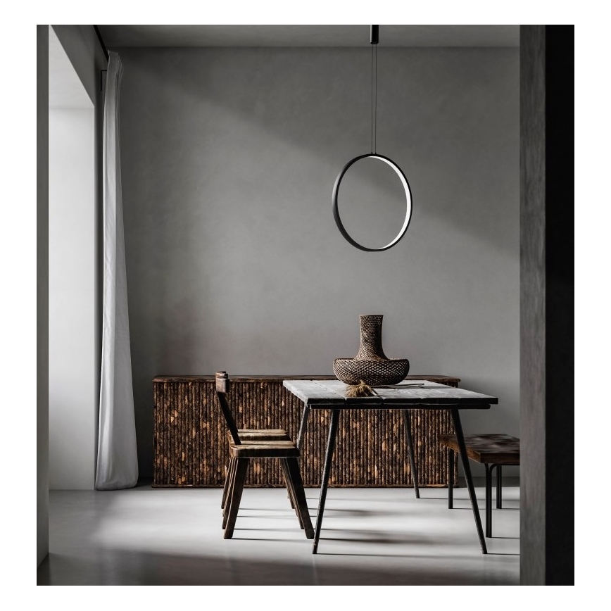 Azzardo AZ5255 - Lampadario a sospensione con filo LED dimmerabile MASSIMA LED/35W/230V nero