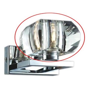 Azzardo - Ersatzglas für Wandleuchte RUBIC