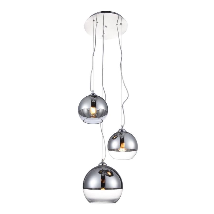 Azzardo - Verre de rechange pour suspension BALL - petit d. 18 cm
