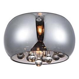 Azzardo - Vetro di ricambio per lampadario BURN diametro 22 cm
