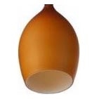 Azzardo - Vetro di ricambio per lampadario IZZA - giallo diametro 13 cm