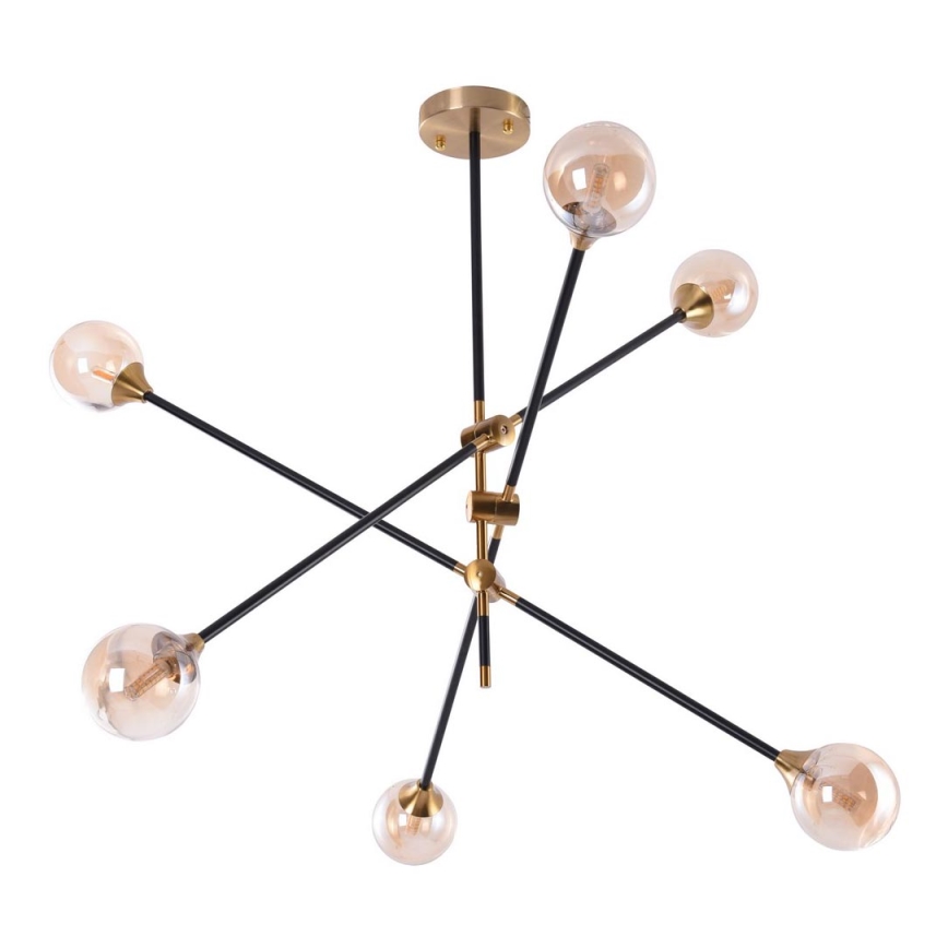 Azzardo - Vetro di ricambio per lampadario SOLEN diametro 13,5 cm