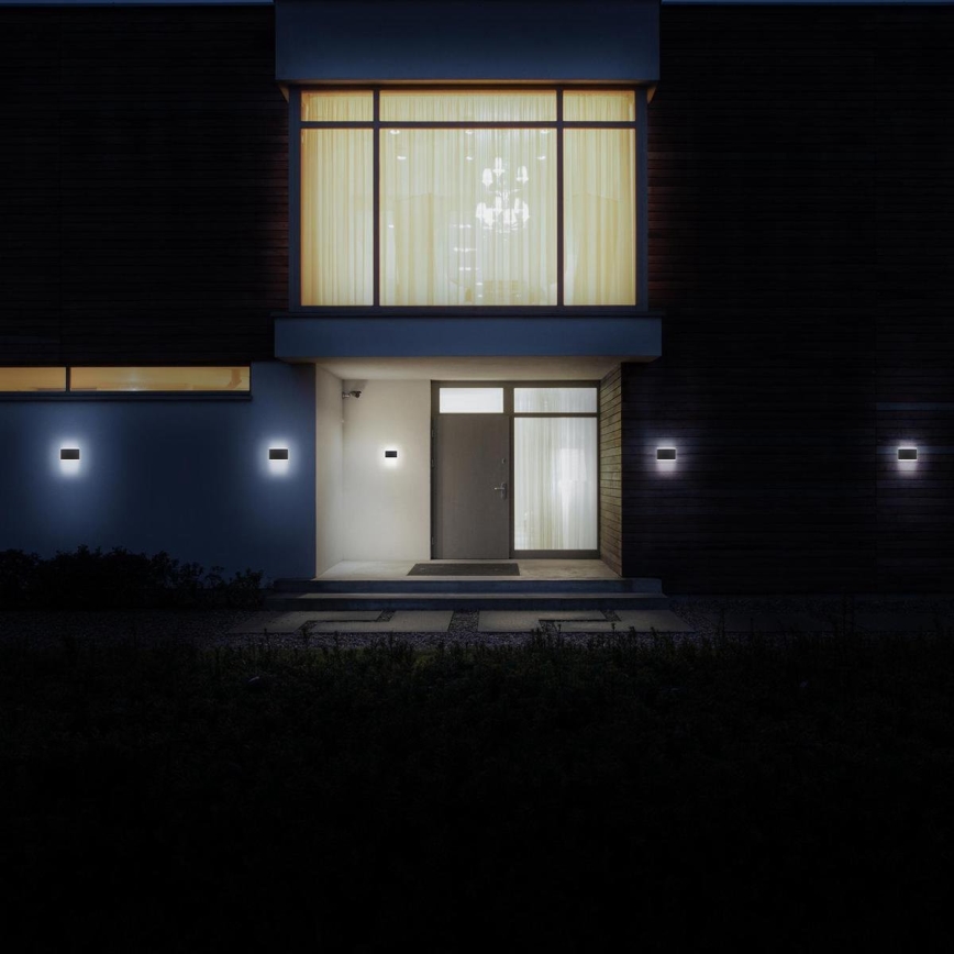 B.K. Licht 1184 - LED-Wandleuchte für den Außenbereich 2xLED/3,5W/230V IP44 4000K