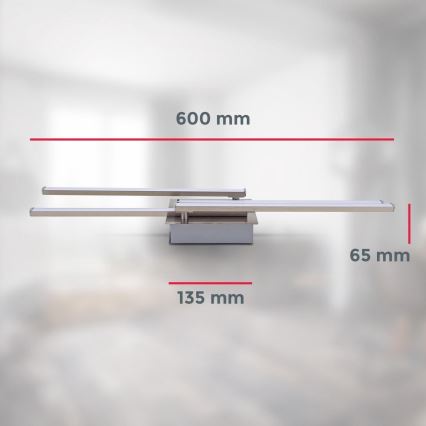 B.K. Licht 1315 - LED Deckenleuchte 4xLED/5W/230V