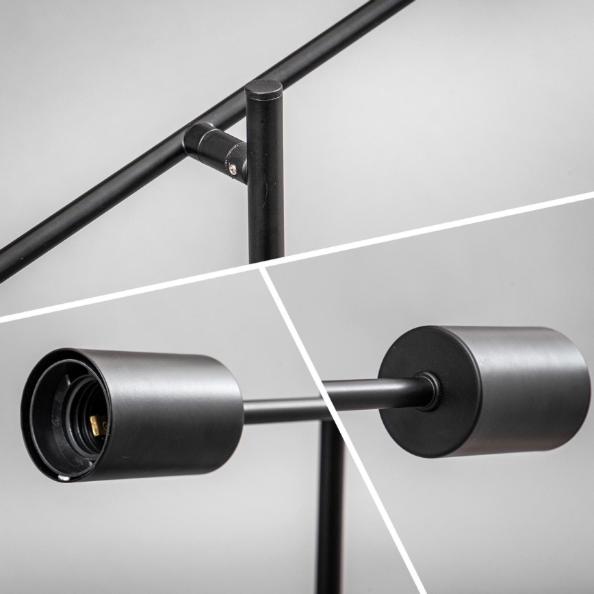 B.K. Licht 1343 - Kronleuchter auf einer Stange 4xE27/60W/230V
