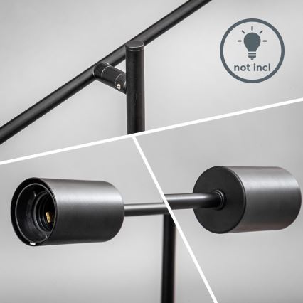 B.K. Licht 1344 - Kronleuchter auf einer Stange 6xE27/60W/230V