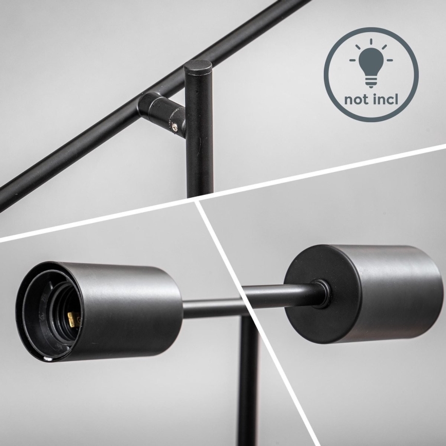 B.K. Licht 1344 - Kronleuchter auf einer Stange 6xE27/60W/230V