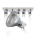 B.K.Licht - SET 10x LED-Leuchtmittel GU10/5W/230V 3000K