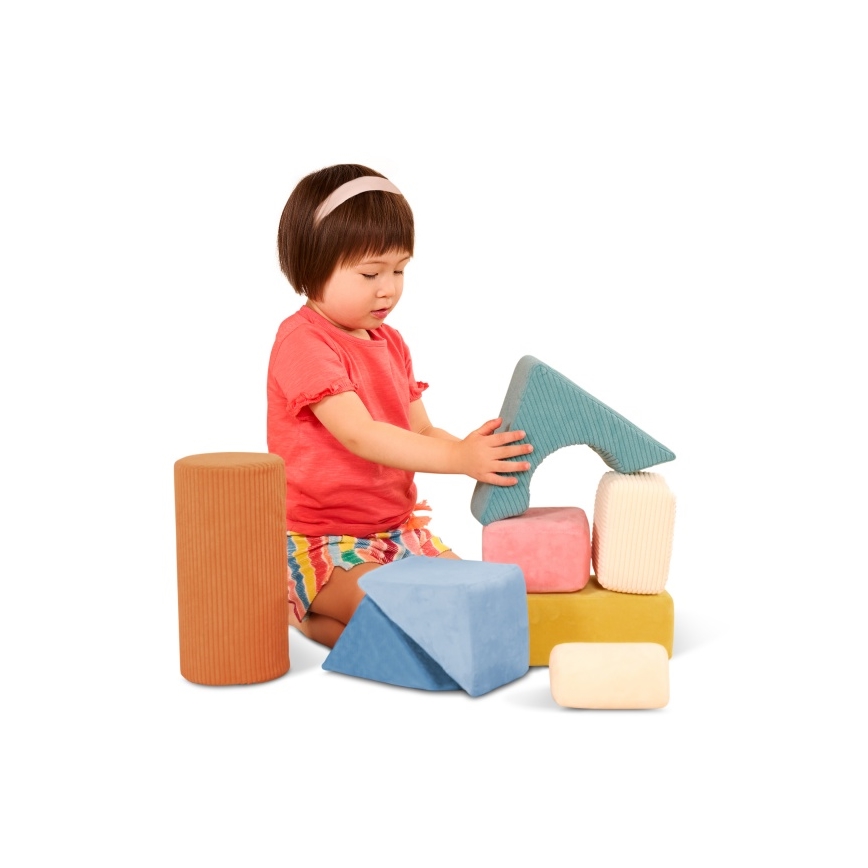 B-Toys - Blocchi di schiuma per bambini TUMBLE-Y 8 pezzi