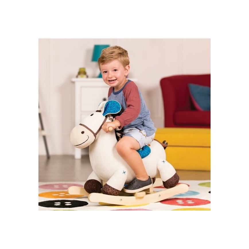 B-Toys - Cheval à bascule BANJO peuplier