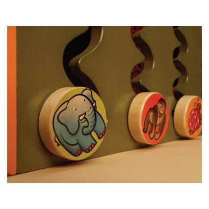 B-Toys - Cubo interattivo Zoo gomma fig