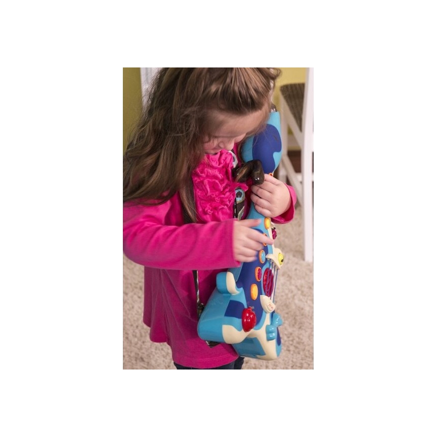 B-Toys - E-Gitarre für Kinder Hund Woofer 3xAA