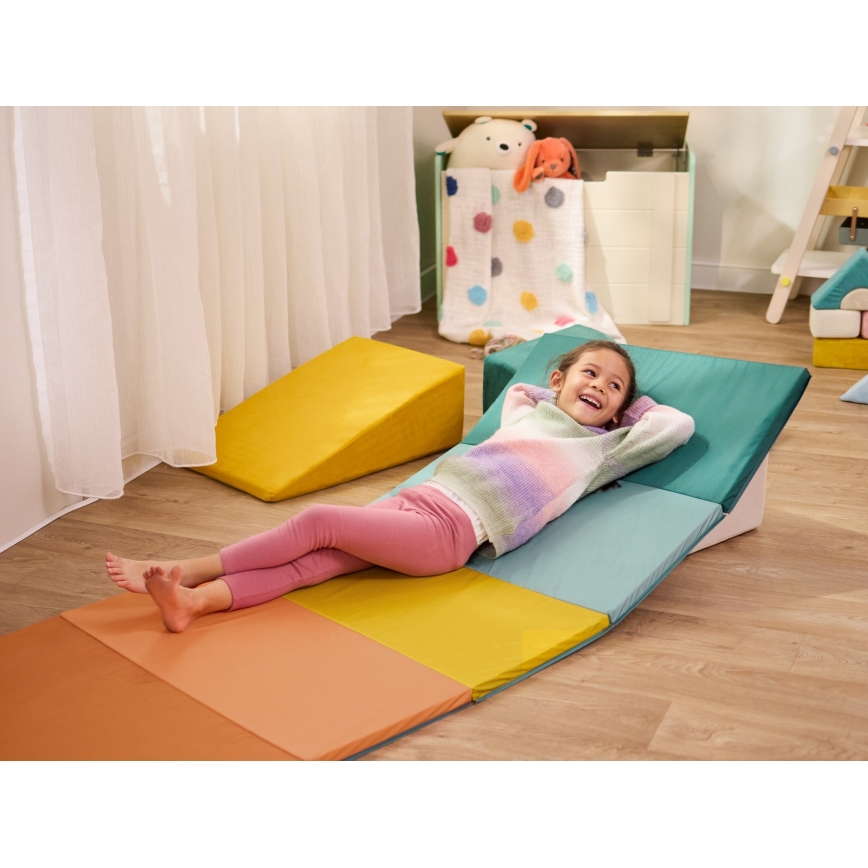 B-Toys - Faltbare Schaumstoff-Spielmatte WONDERTUMBLE 72x175 cm