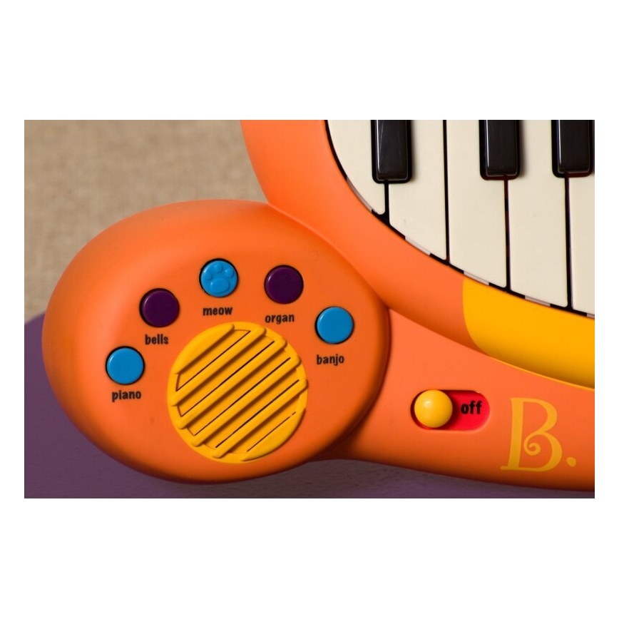 B-Toys - Piano pour enfant avec micro Cat 4xAA