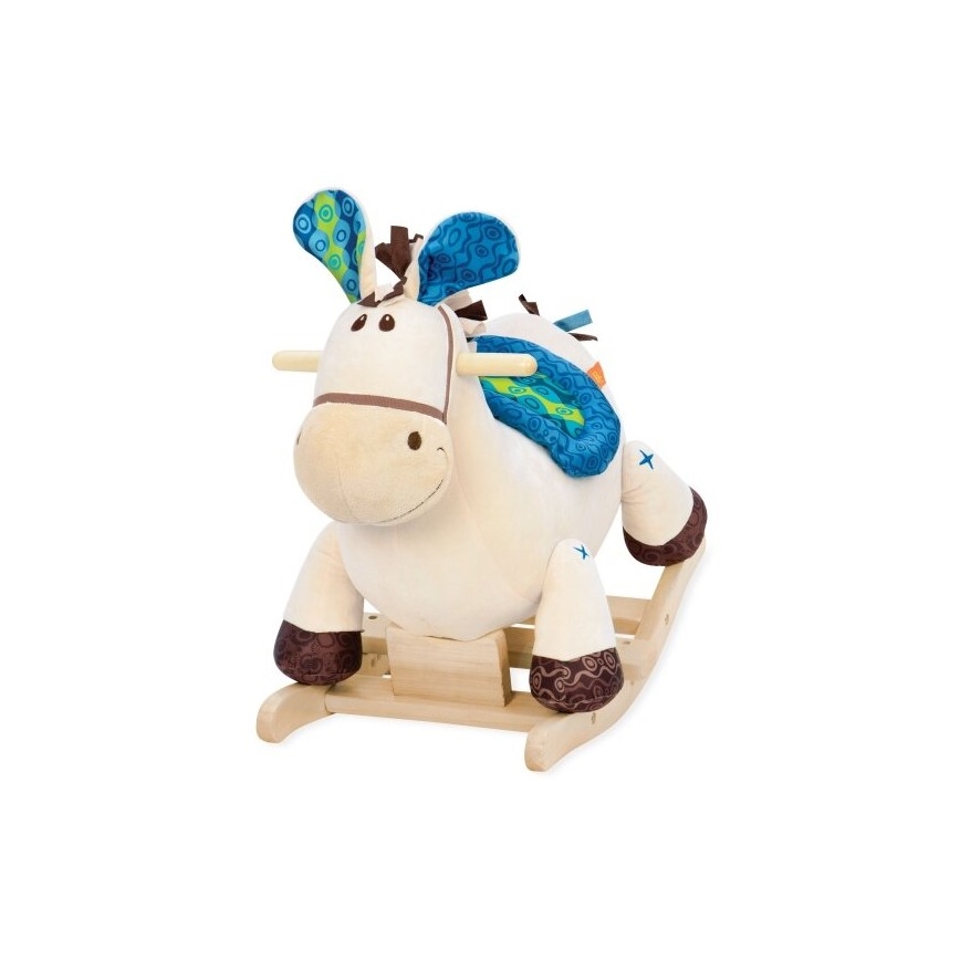 B-Toys - Rocking cavallo BANJO pioppo