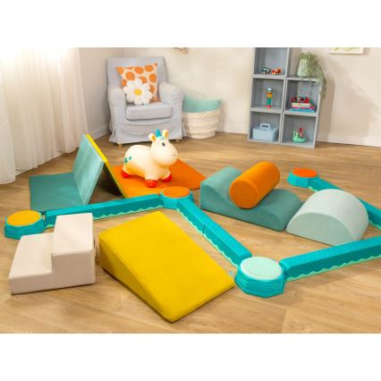 B-Toys - Set di 3 blocchi di schiuma per bambini WONDERSHAPES