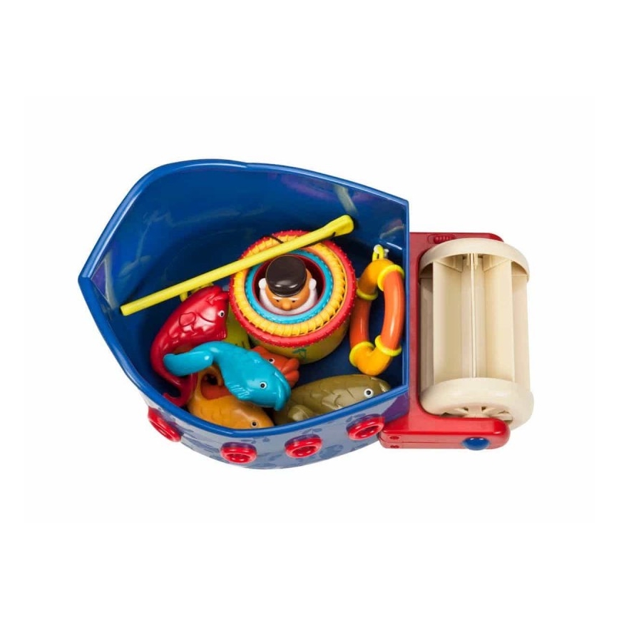 B-Toys - Set di giocattoli da bagno FISH & SPLISH
