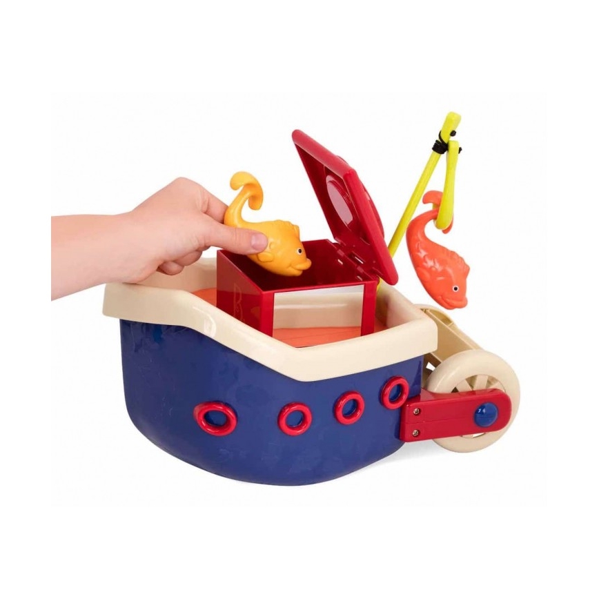 B-Toys - Set di giocattoli da bagno FISH & SPLISH
