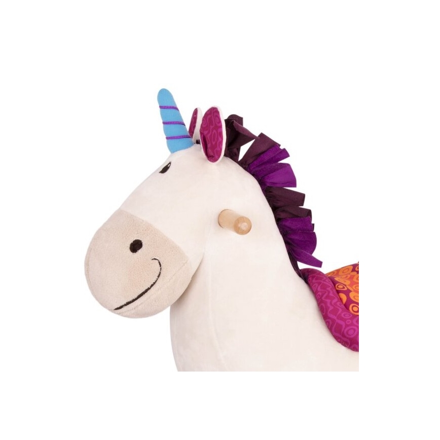 B-Toys - Unicorno a dondolo DILLY DALLY pioppo