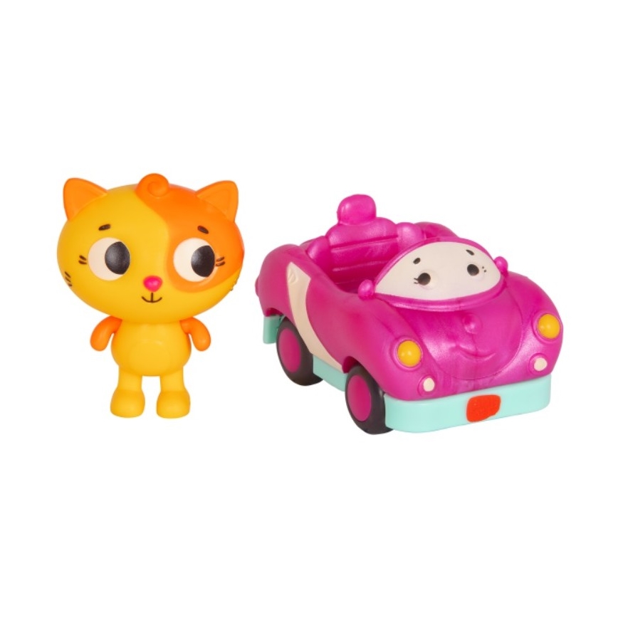 B-Toys - Voitures lumineuses avec mélodie 3xAG13