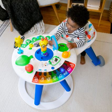 Baby Einstein - Centre d'activités 4-en-1 pour bébé AROUND WE GROW 3xAA