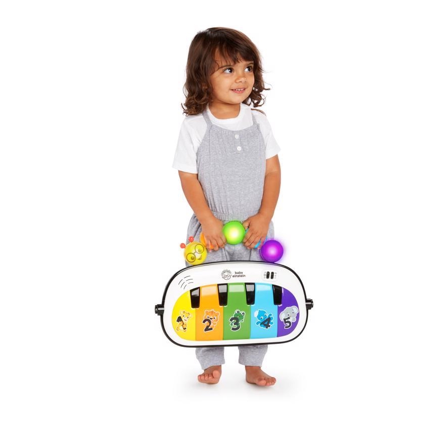 Baby Einstein - Coperta per bambini per giocare 4in1 KICKIN' TUNES