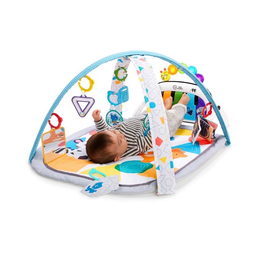 Baby Einstein - Coperta per bambini per giocare 4in1 KICKIN' TUNES