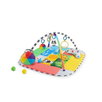 Baby Einstein - Coperta per bambini per giocare a 5in1 PATCH'S COLOR PLAYSPACE