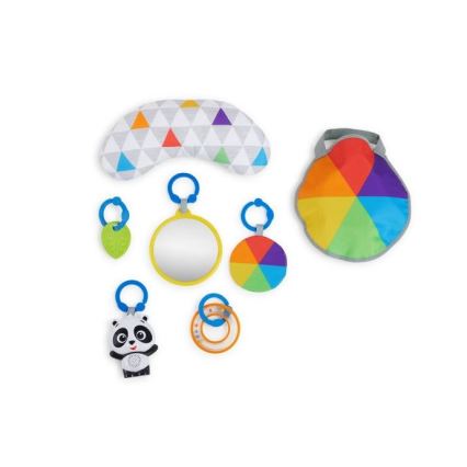 Baby Einstein - Coperta per bambini per giocare a 5in1 PATCH'S COLOR PLAYSPACE