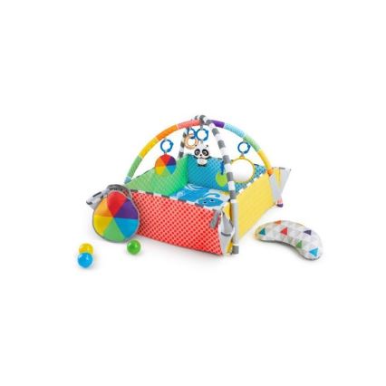 Baby Einstein - Coperta per bambini per giocare a 5in1 PATCH'S COLOR PLAYSPACE
