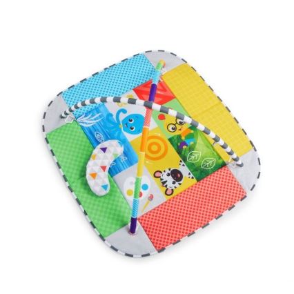 Baby Einstein - Coperta per bambini per giocare a 5in1 PATCH'S COLOR PLAYSPACE