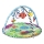 Baby Einstein - Couverture de jeu enfant avec matelas d'eau 2en1 SEA FLOOR EXPLORERS
