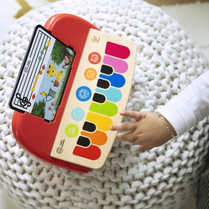 Baby Einstein - Giocattolo musicale in legno MAGIC TOUCH pianoforte 3xAA