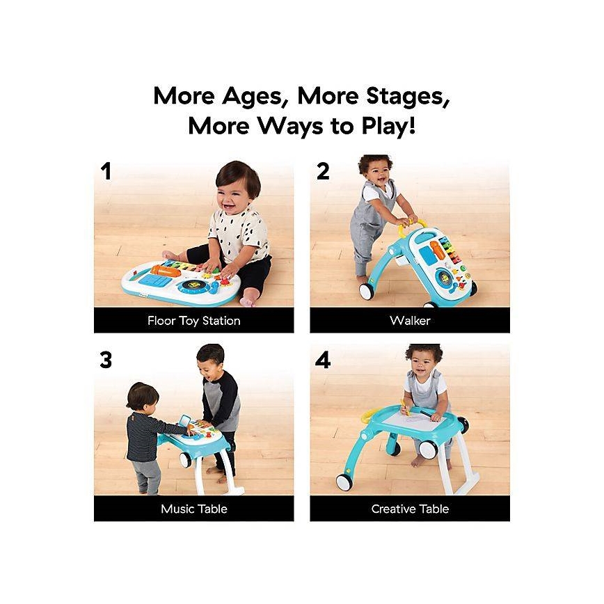 Baby Einstein - Girello con attività 4in1 MUSICAL MIX 'N ROLL