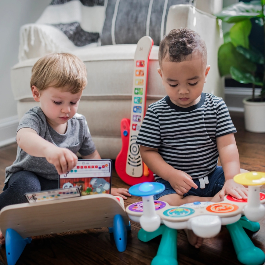 Baby Einstein - Hölzernes Musikspielzeug MAGIC TOUCH Gitarre 3xAA