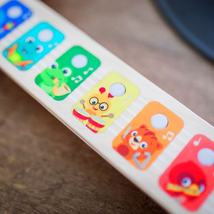 Baby Einstein - Hölzernes Musikspielzeug MAGIC TOUCH Gitarre 3xAA