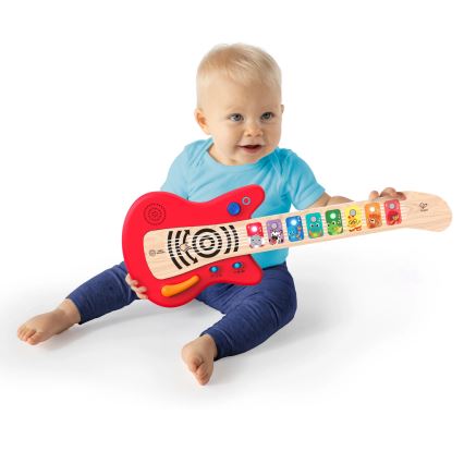 Baby Einstein - Hölzernes Musikspielzeug MAGIC TOUCH Gitarre 3xAA