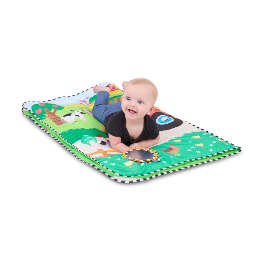 Baby Einstein - Kinder-Spieldecke BUSY BARNYARD 4xAA