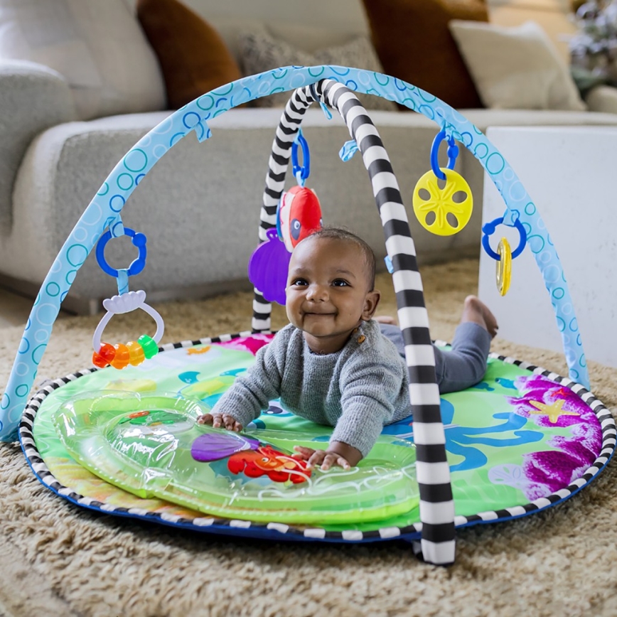 Baby Einstein - Spieldecke für Kinder mit Wassermatte 2-in-1 SEA FLOOR EXPLORERS