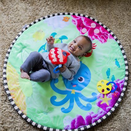 Baby Einstein - Spieldecke für Kinder mit Wassermatte 2-in-1 SEA FLOOR EXPLORERS