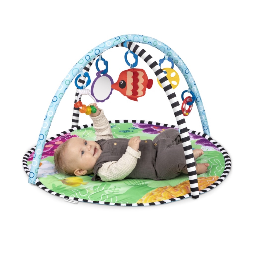 Baby Einstein - Spieldecke für Kinder mit Wassermatte 2-in-1 SEA FLOOR EXPLORERS