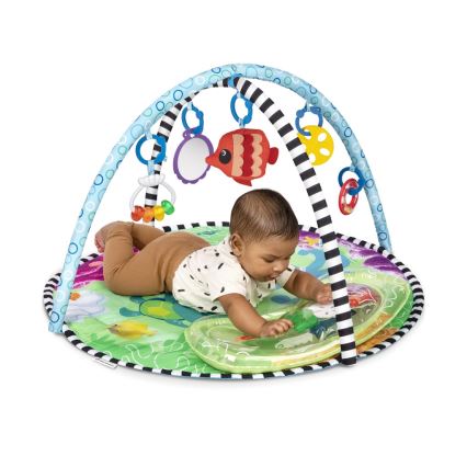 Baby Einstein - Spieldecke für Kinder mit Wassermatte 2-in-1 SEA FLOOR EXPLORERS